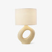 Resin Sculptural Curve Table Lamp