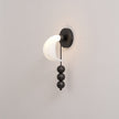 Opal Glass Petal Wall Sconce