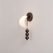 Opal Glass Petal Wall Sconce
