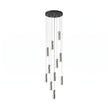 Metal Cylinder Orbit Cluster Pendant Light