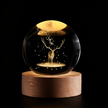 Modern Luminous Crystal Ball Night Light