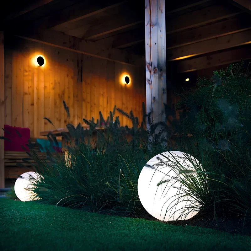 Adjustable Modern Spherical Garden Light
