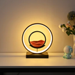 Modern Liquid Sand Disc LED Ambient Table Lamp
