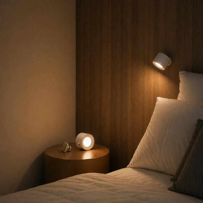Modern Cordless LED Wall Lamp Magnetic Rechargeable