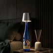 Glass Modern Rechargeable Bottle LED Light Base