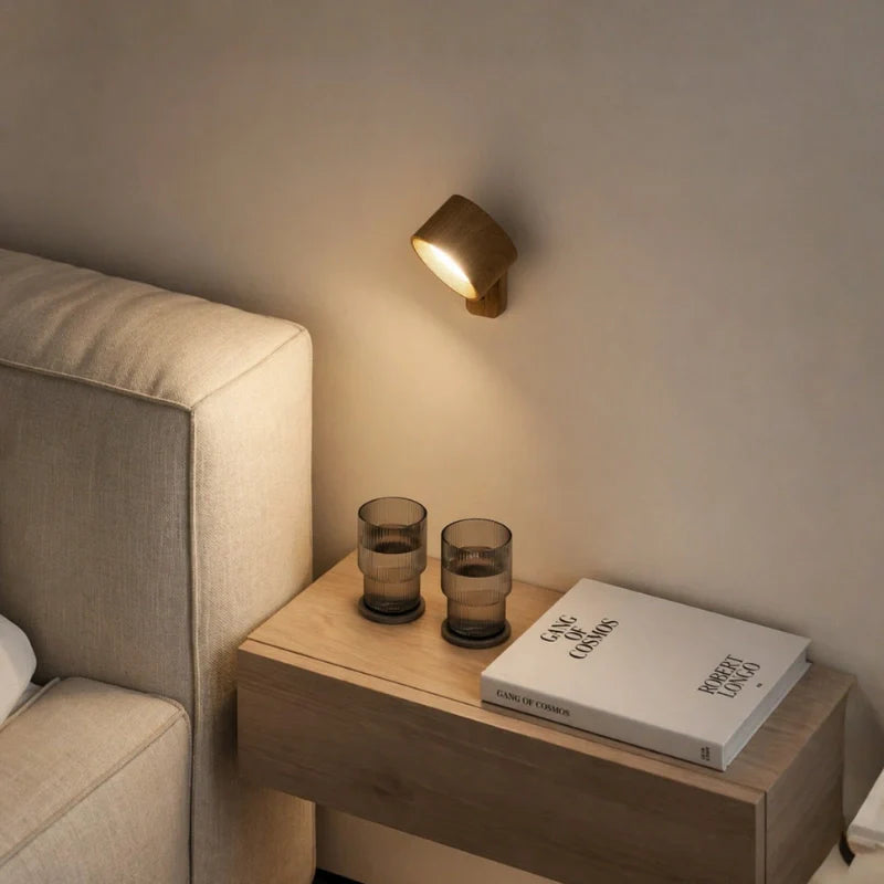 Modern Cordless LED Wall Lamp Magnetic Rechargeable