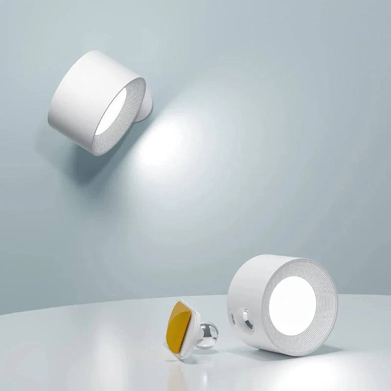 Modern Cordless LED Wall Lamp Magnetic Rechargeable