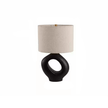 Resin Sculptural Curve Table Lamp