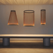 Metal Mesh Cone Pendant Light