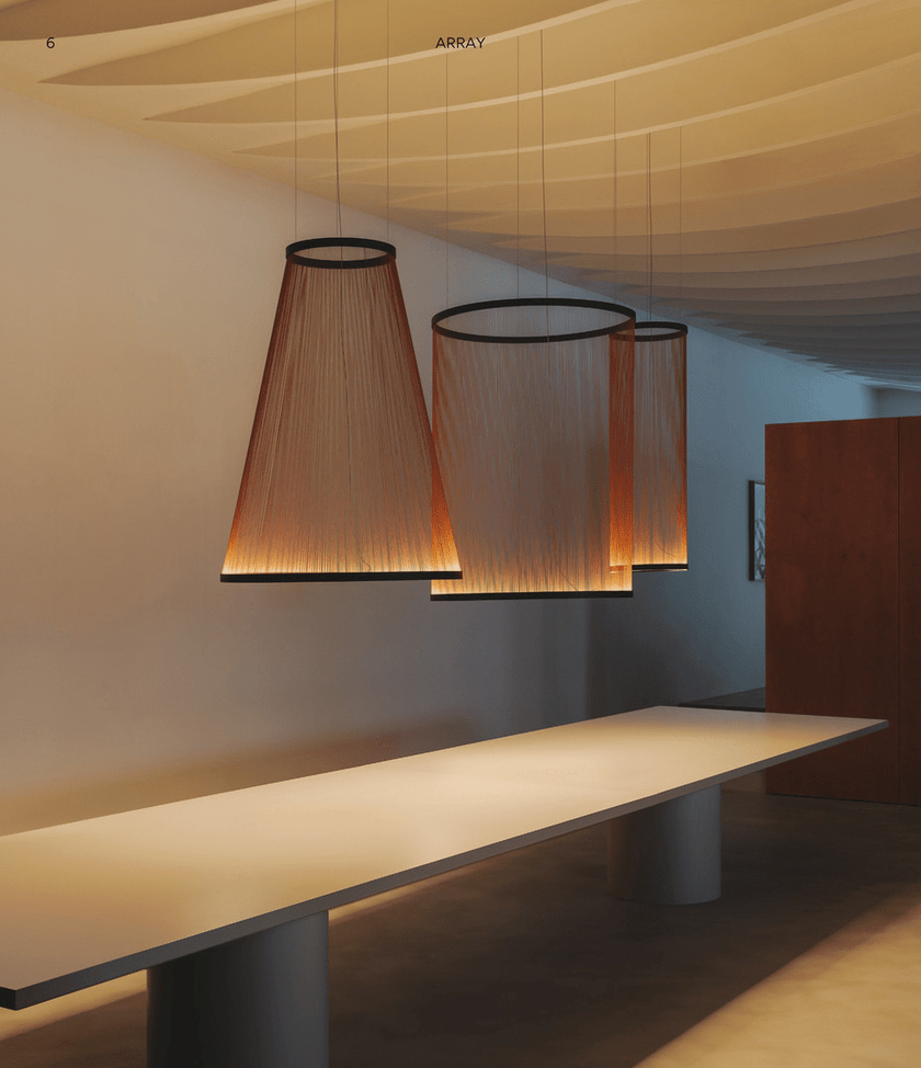 Metal Mesh Cone Pendant Light