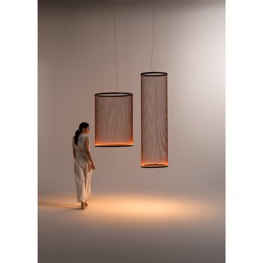 Metal Mesh Cone Pendant Light