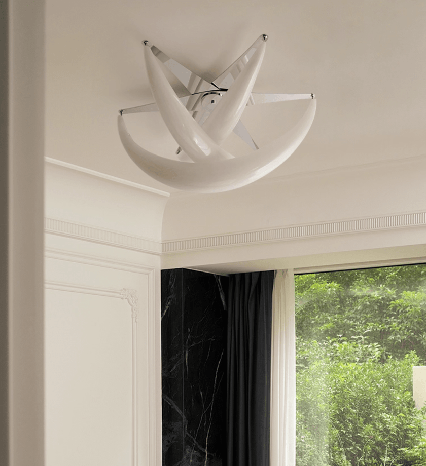 Resin Cascade Ceiling Light