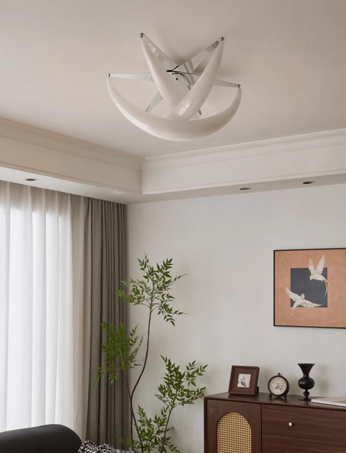 Resin Cascade Ceiling Light