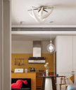 Resin Cascade Ceiling Light
