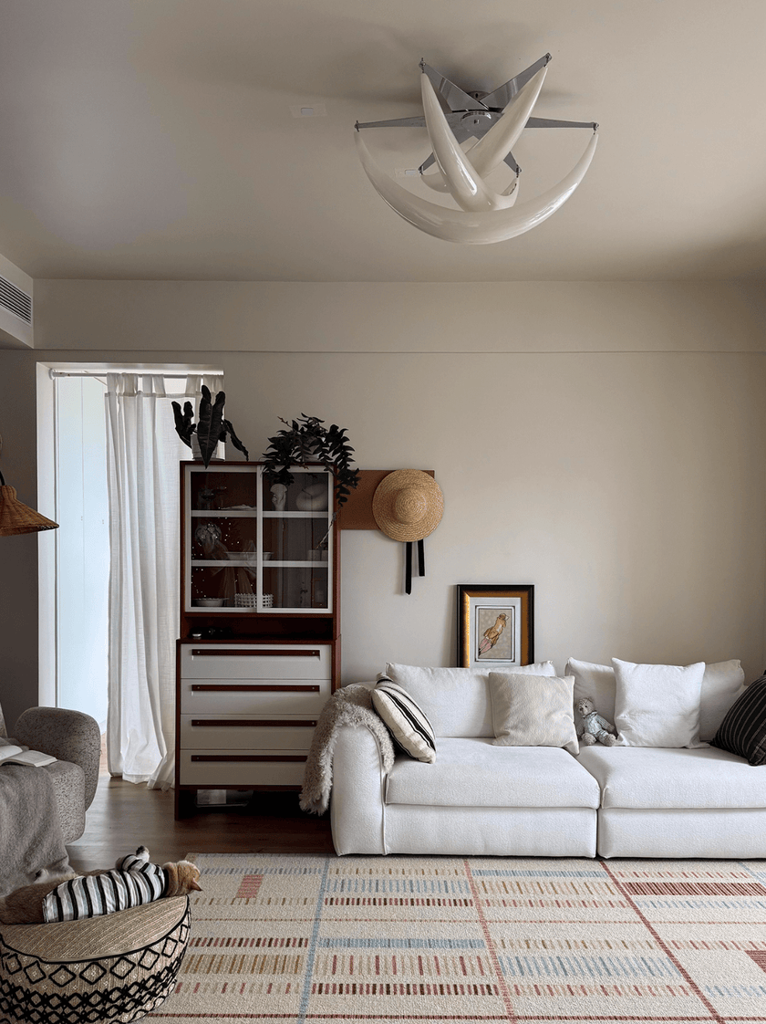 Resin Cascade Ceiling Light