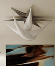 Resin Cascade Ceiling Light
