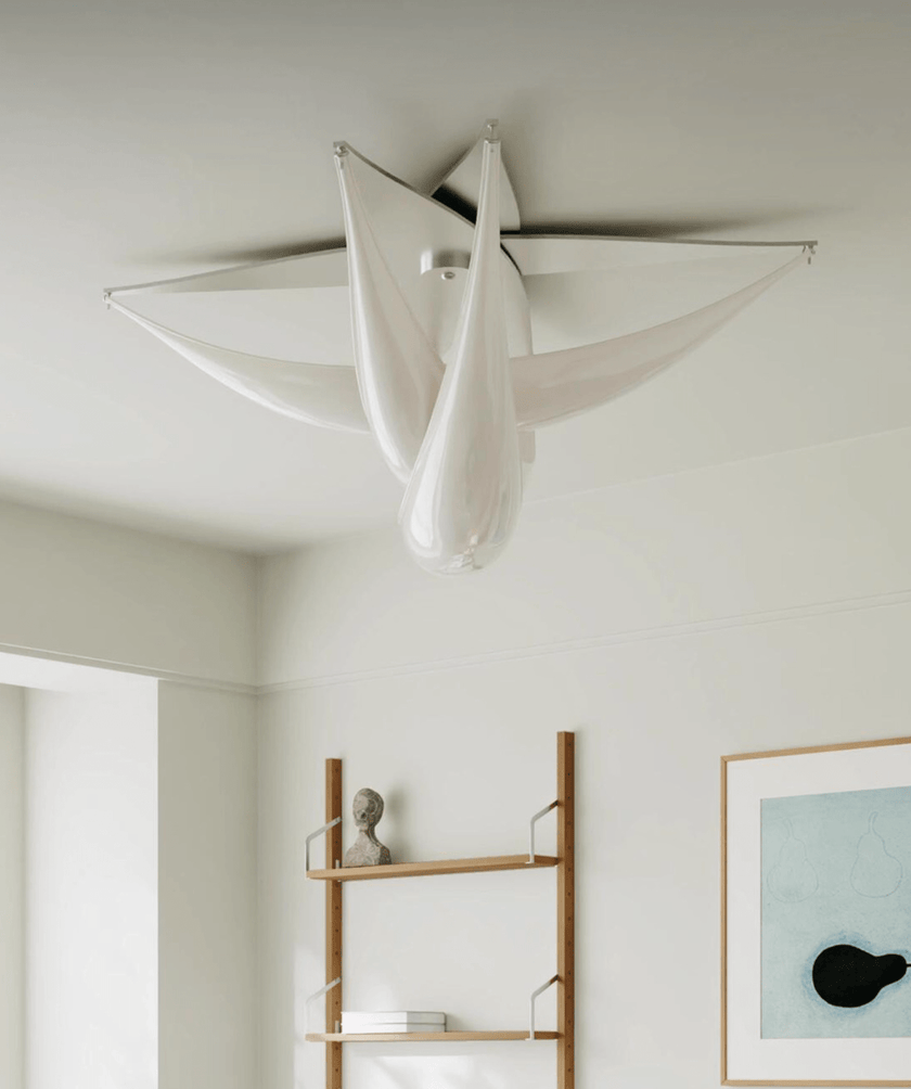 Resin Cascade Ceiling Light