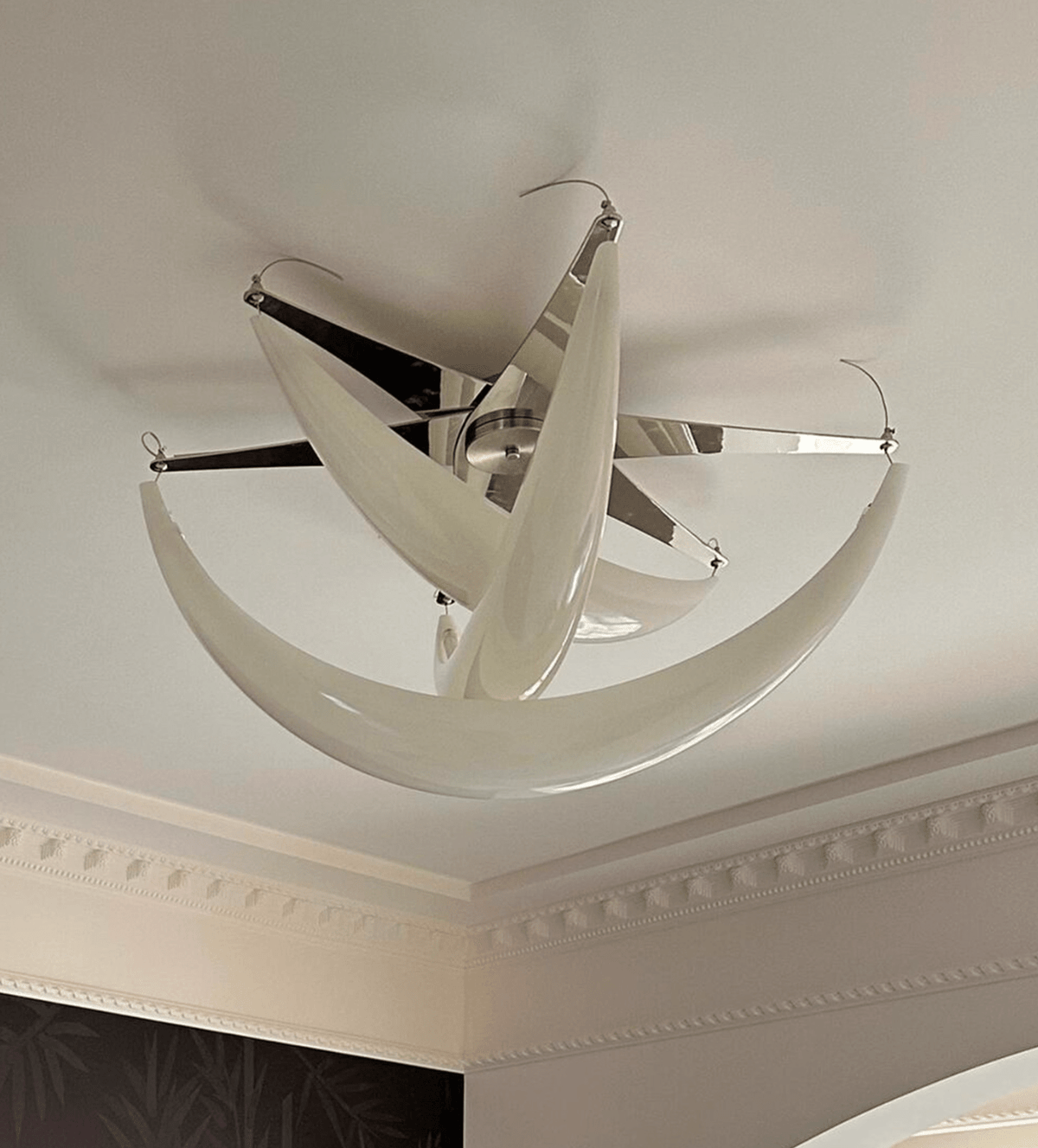 Resin Cascade Ceiling Light