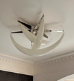 Resin Cascade Ceiling Light