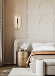 Alabaster Veil Panel Wall Sconce