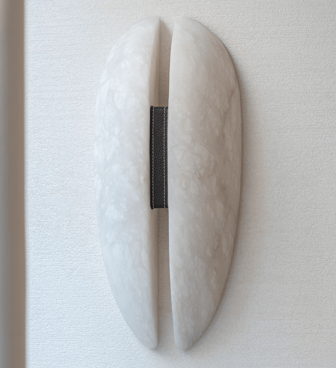 Alabaster Veil Panel Wall Sconce