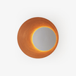 Metal Crescent Ring Wall Sconce