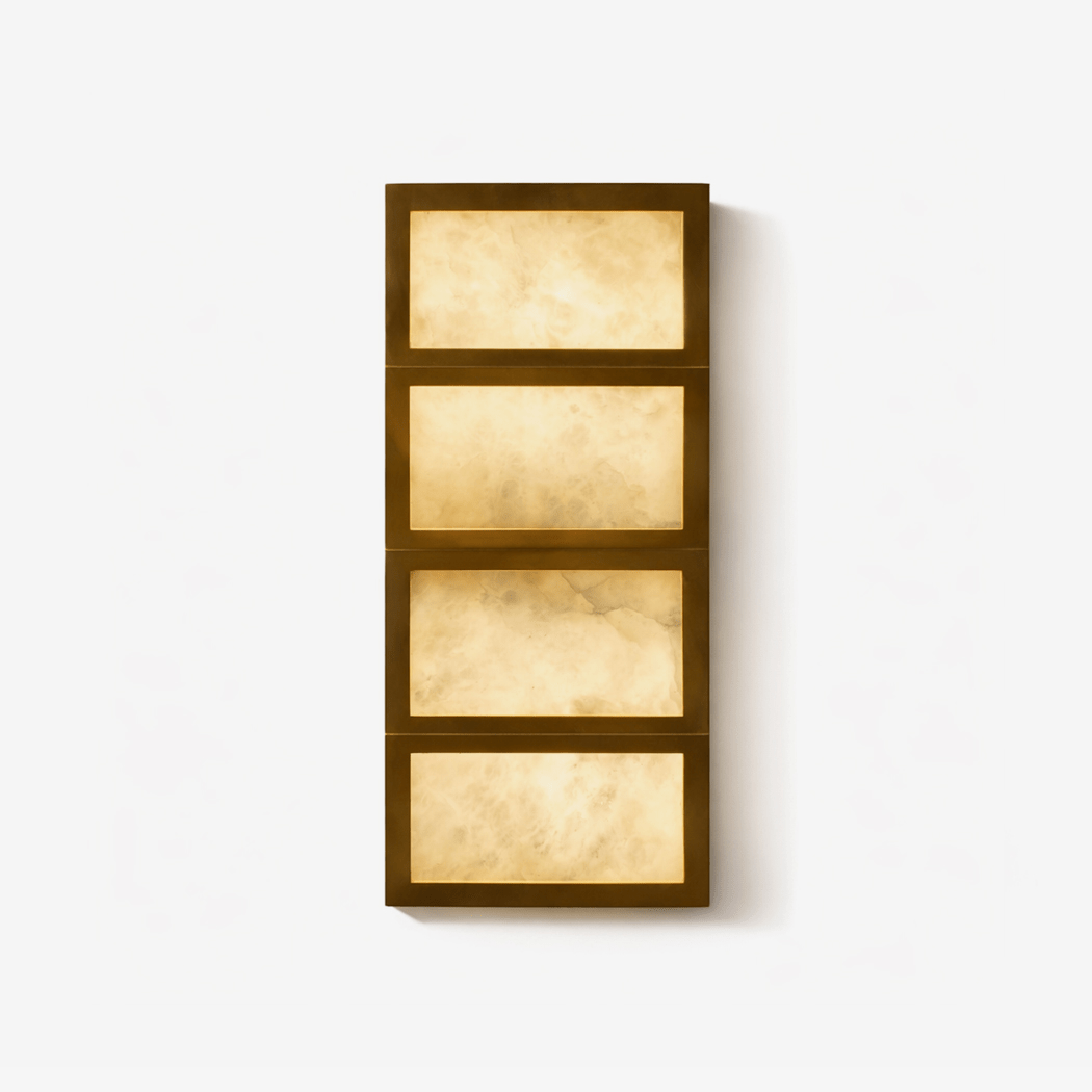 Alabaster Cascade Wall Sconce