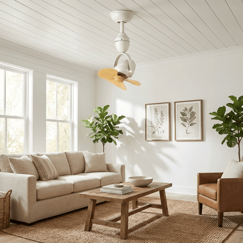 Metal Pivot Directional Ceiling Fan