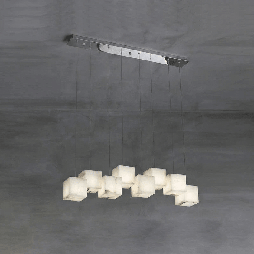 Alabaster Linear Bar Chandelier