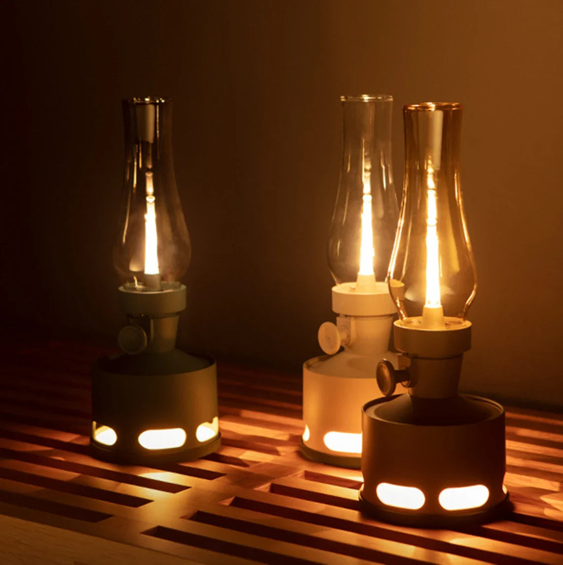 Vintage LED Lantern Light Fixture