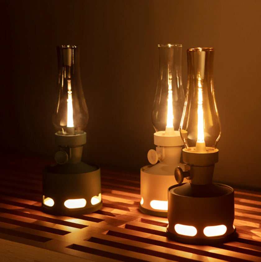 Vintage LED Lantern Light Fixture