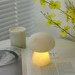 Alabaster Mushroom Dome Table Lamp