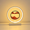 Modern Liquid Sand Disc LED Ambient Table Lamp