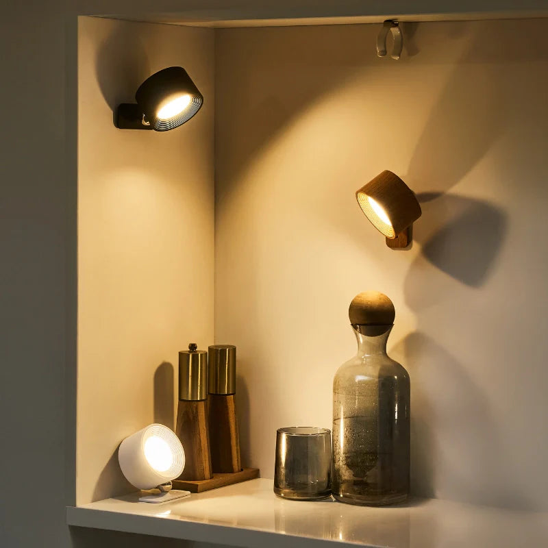 Modern Cordless LED Wall Lamp Magnetic Rechargeable