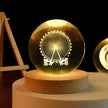 Modern Luminous Crystal Ball Night Light