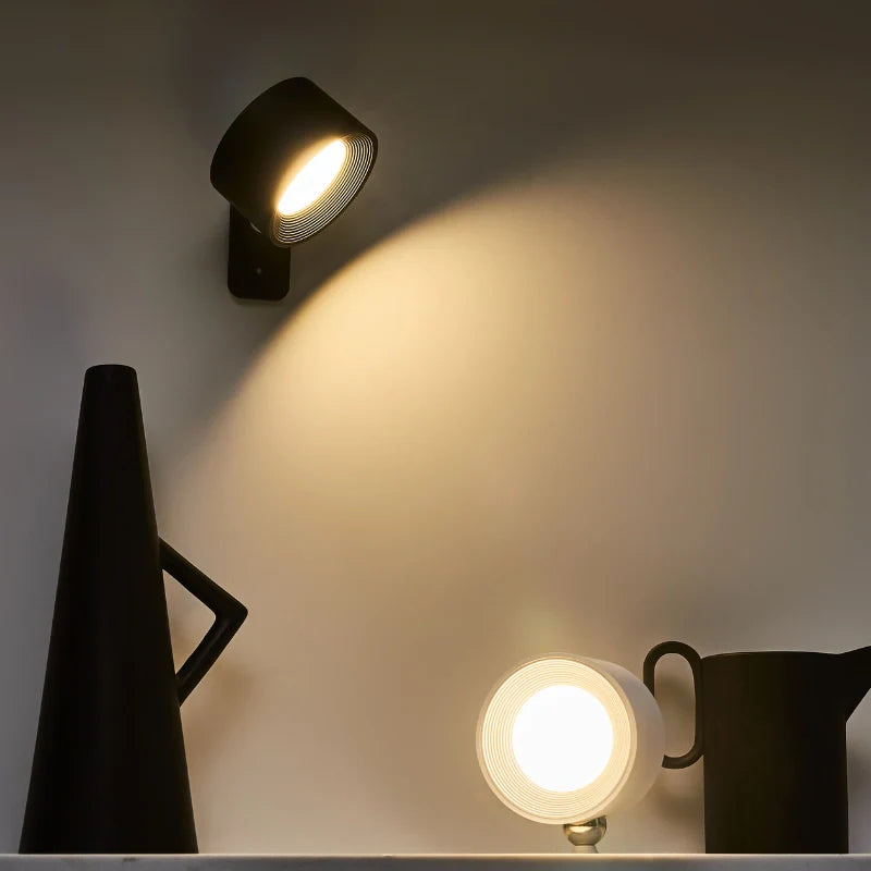 Modern Cordless LED Wall Lamp Magnetic Rechargeable