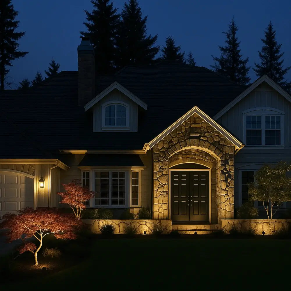 Adjustable Modern Solar Powered Garden Spotlight