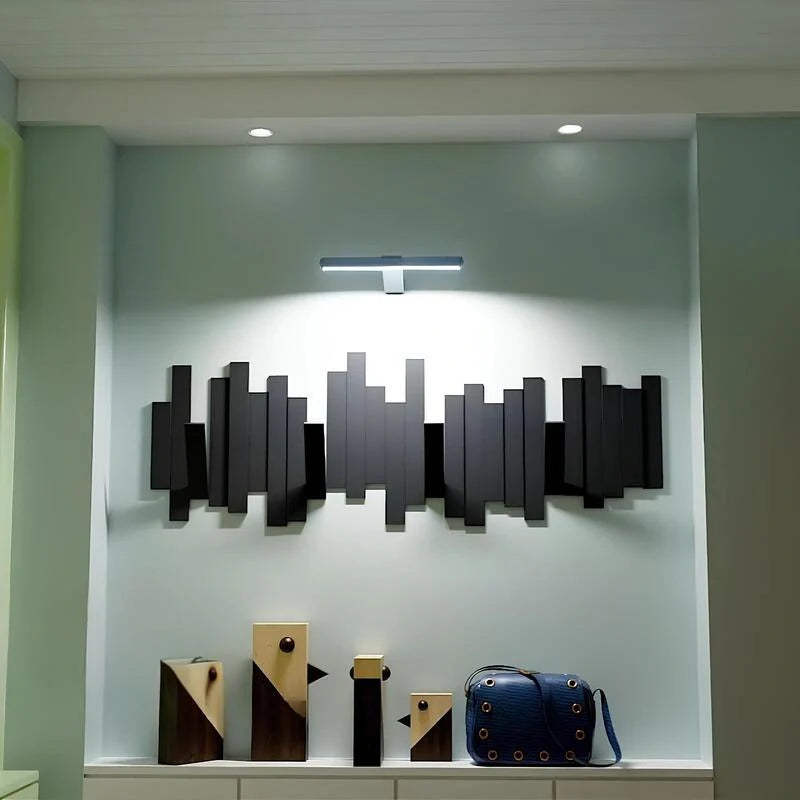 Dimmable Aluminum Modern Cordless Wall Art Light