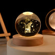 Modern Luminous Crystal Ball Night Light