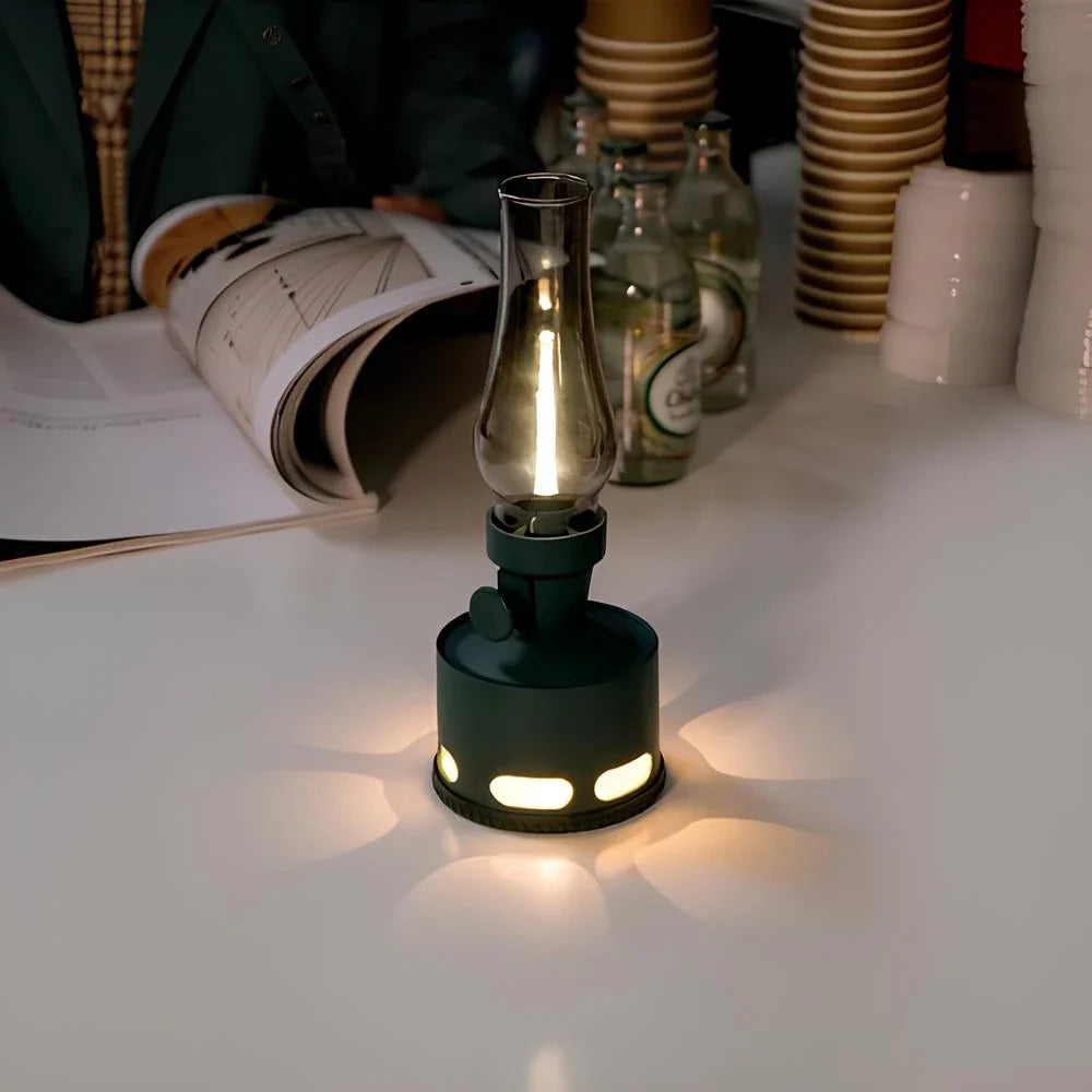 Vintage LED Lantern Light Fixture