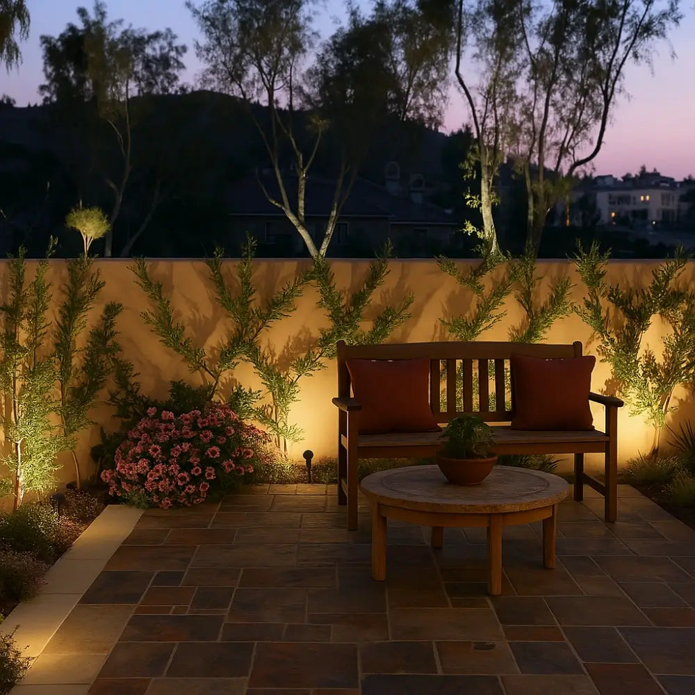 Adjustable Modern Solar Powered Garden Spotlight