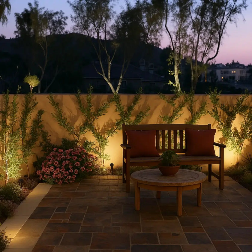 Adjustable Modern Solar Powered Garden Spotlight