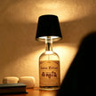 Glass Modern Rechargeable Bottle LED Light Base