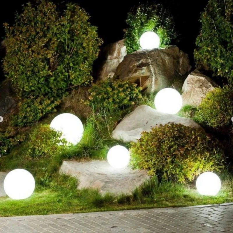 Adjustable Modern Spherical Garden Light