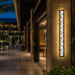 Minimalist Linear LED Outdoor Wall Sconce