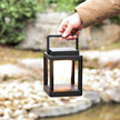Modern Outdoor Solar LED Lantern Light Fixture