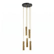 Metal Cylinder Orbit Cluster Pendant Light