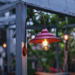 Vintage Solar Gooseneck Outdoor Wall Light