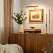 Dimmable Aluminum Modern Cordless Wall Art Light