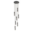 Metal Cylinder Orbit Cluster Pendant Light